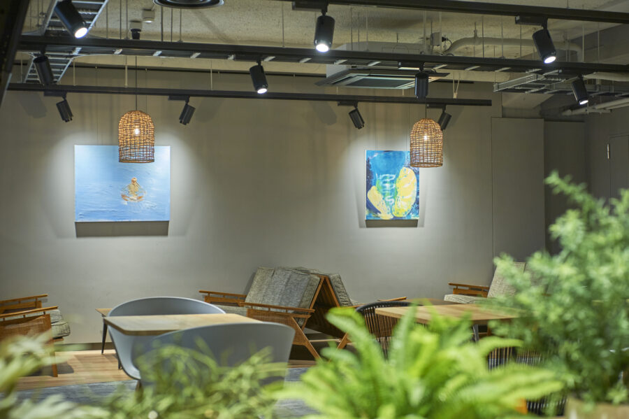 大きな空間の展示にワイヤーがあれば – 遠山 正道