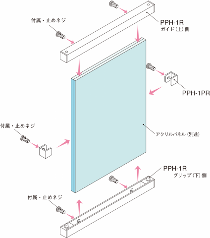 パネルハンガー PPH-1R | 荒川技研工業